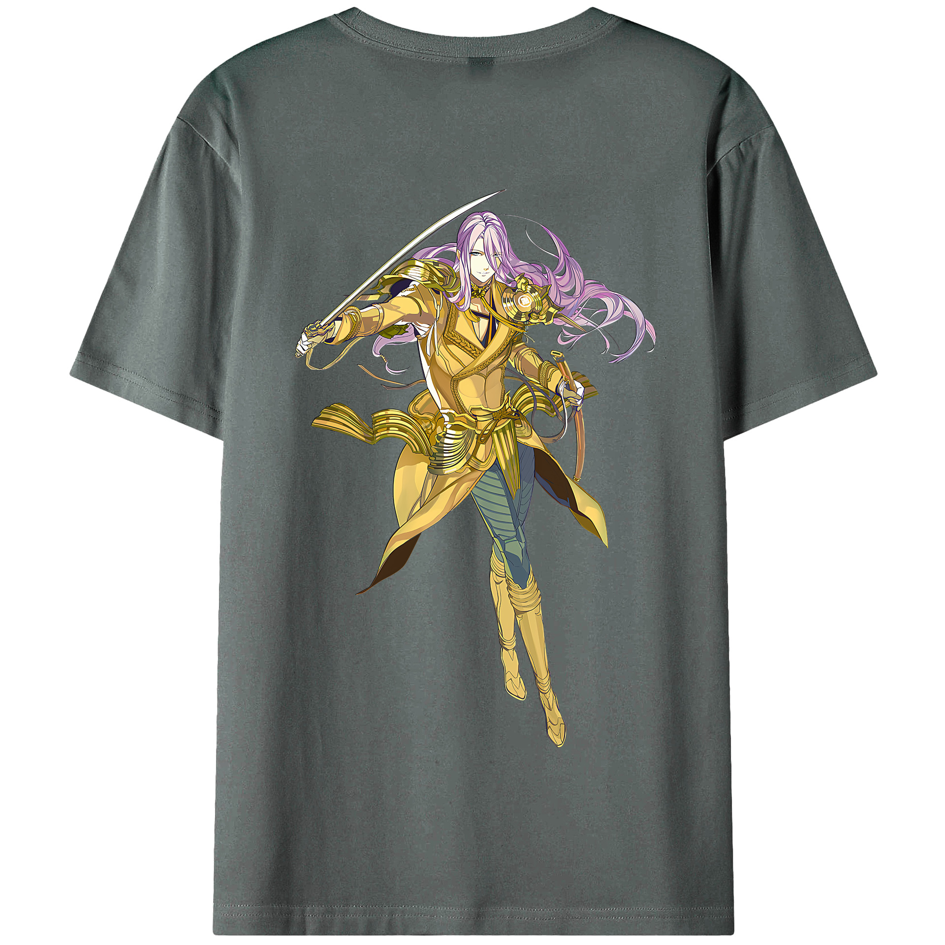 （画像用） 刀剣乱舞 Touken Ranbu 綿100％半袖Tシャツ（背面プリント）